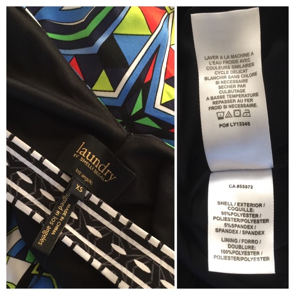 LAUNDRY Abstract Print Dress - Picture 7 of 7